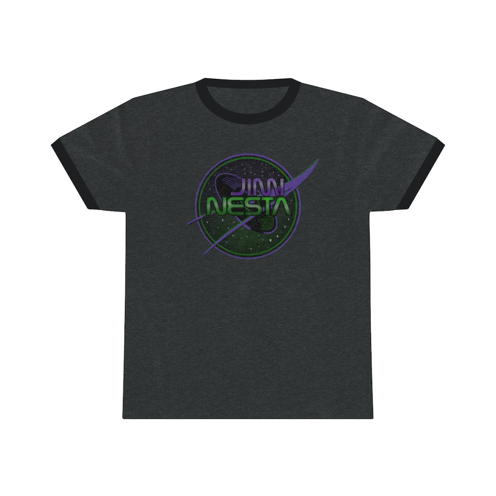 Jimi Nesta Intergalactic Unisex Ringer Tee