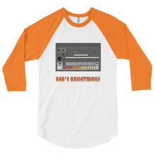 808's Anonymous 3/4 sleeve raglan shirt
