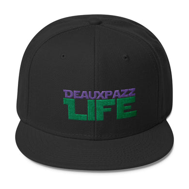 Deauxpazz Life Wool Blend Snapback