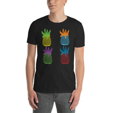 Pineapple Pop Art Short-Sleeve Unisex T-Shirt