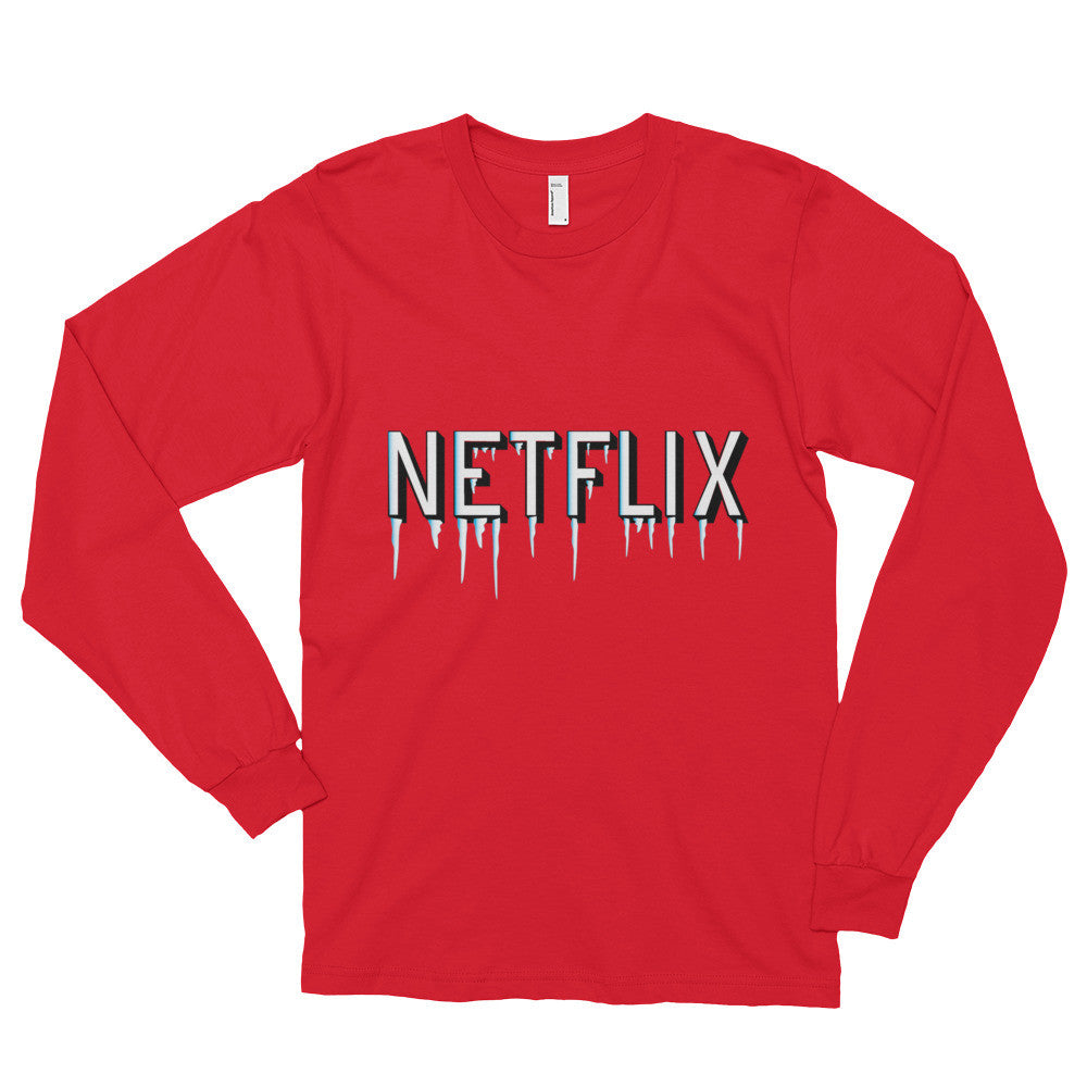 Netflix N Chill Long sleeve t-shirt (unisex)