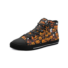 Jack-O-Latern Unisex High Top Canvas Shoes