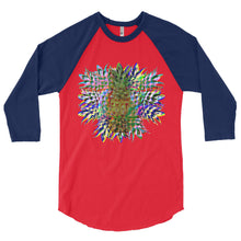 Pineapple Deauxp 3/4 sleeve raglan shirt