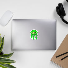 Lime Slime Bubble-free stickers