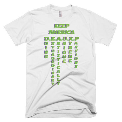 Keep America Deauxp Short sleeve men's t-shirt