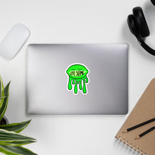 Lime Slime Bubble-free stickers