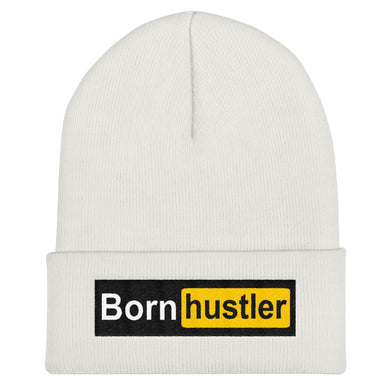 Born Hustler Cuffed Beanie