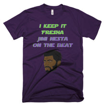I Keep It Fresha Jimi Nesta on the beat Short sleeve t-shirt