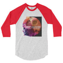 Dark Side of The Deathstar 3/4 sleeve raglan shirt