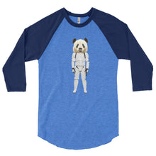 Panda Trooper 3/4 sleeve raglan shirt