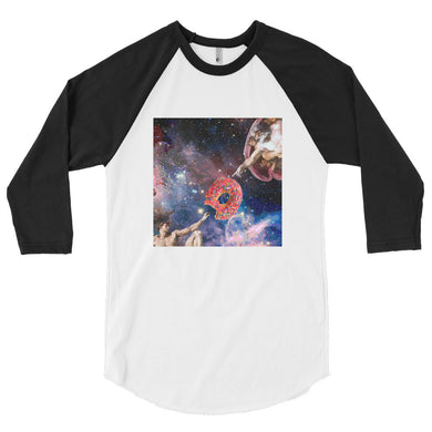 Sistine Donut 3/4 sleeve raglan shirt