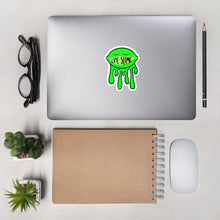 Lime Slime Bubble-free stickers