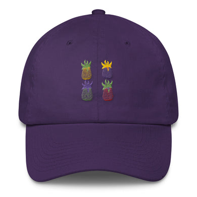 Pineapple Pop Art Cotton Cap